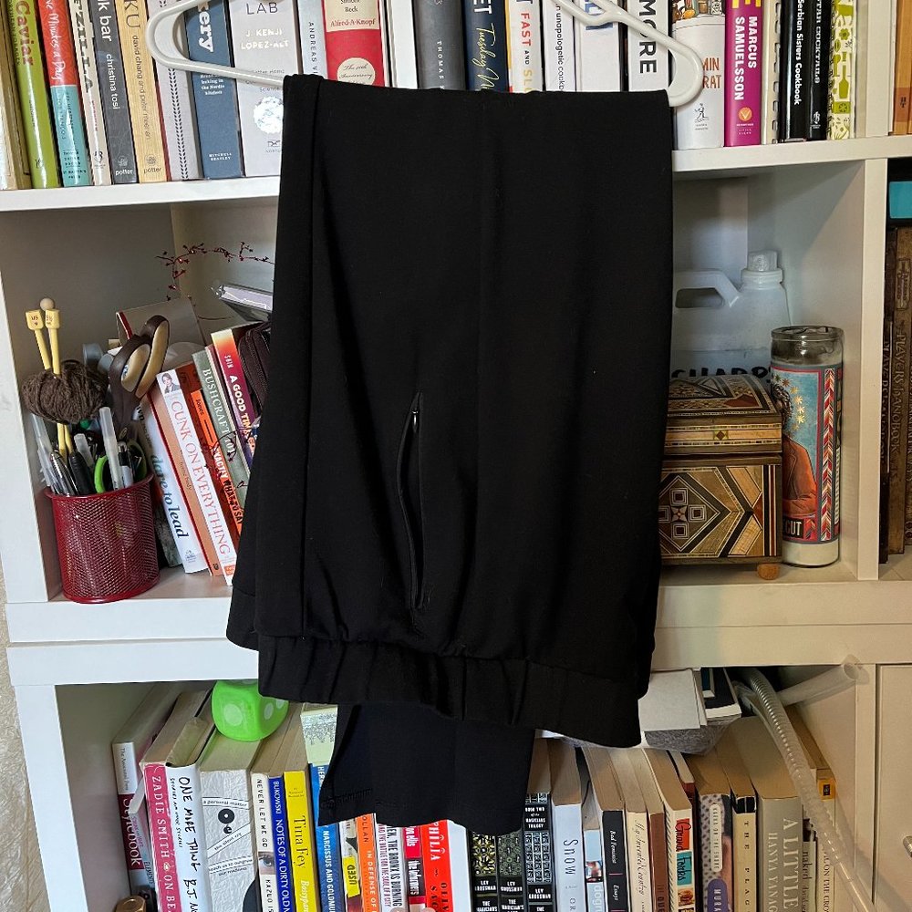 Universal Standard Flaunt Slit Signature Ponte Pants, Black, M